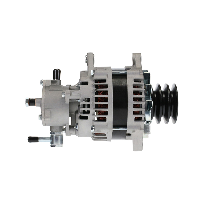 Alternator 24V 80A 3PK untuk ISUZU 4HE1/4HF1/4HK1 – Serasi dengan Siri HITACHI LR280, WAI 12718N