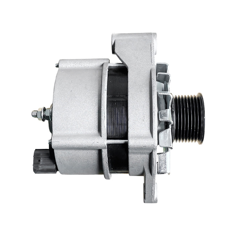 MG137, 84254290, 162000090143, 84416590 12V 120A 8PK55mm ISKRA / LETRIKA Alternator untuk CASE 580ST, 590ST/SN, 695ST, SV250, SV300